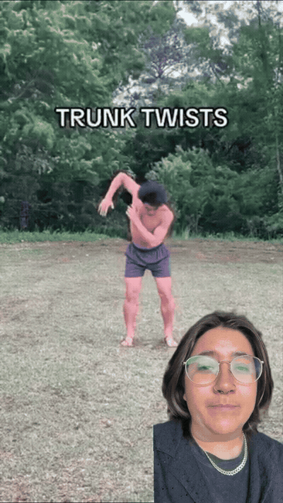 Squats / low stance work