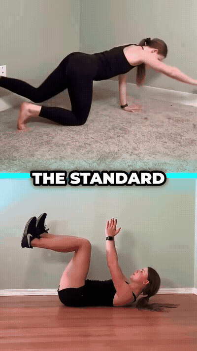I tried the standard back pain exercises like very dogs and dead bugs,