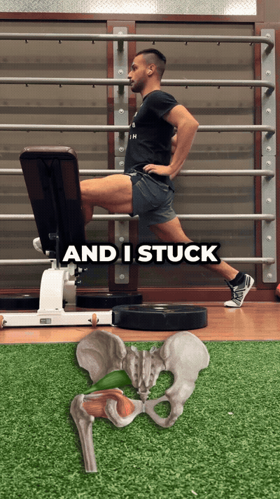 Until I could get my back to wall and I stuck with incline vision pose