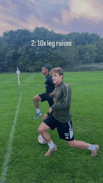 Leg Raises x10