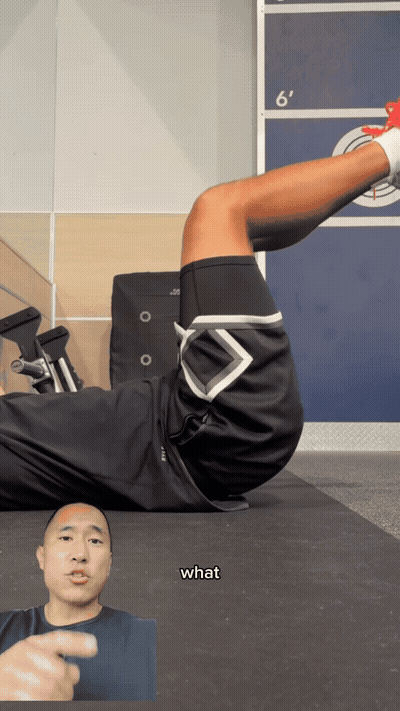 That's what makes this different than a reverse crunch, and that's wha
