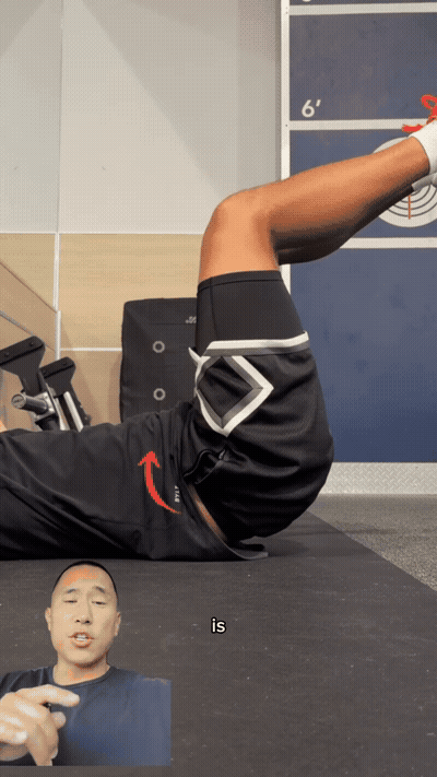 This is also one of the best drills for lumbal pelvic stability, so if