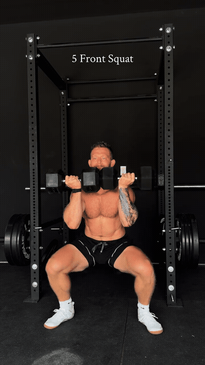 5 Front Squats