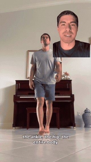 Hip Stretch Rocker Pulse
