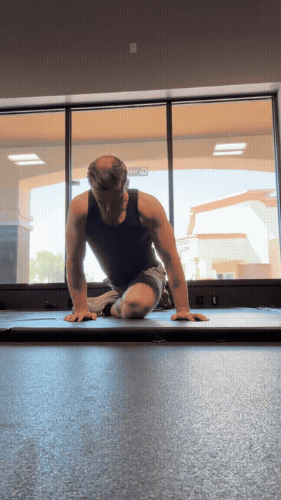 And strengthening your hips. The best place to start is with pigeon gl