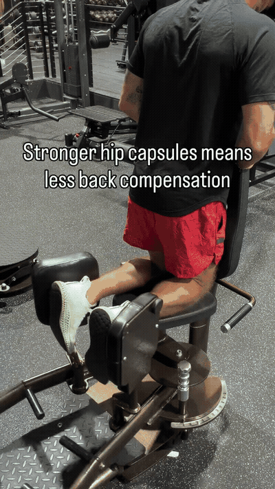 Stronger Capsule, Less Back Compensation