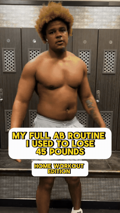 I lost over 45 pounds and whenever I can't make it to the gym, this is