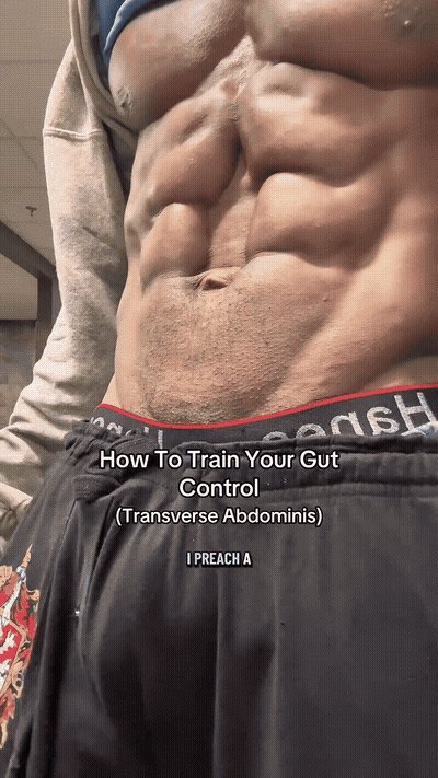 I preach a lot about how to train the visible part of your abs, which 