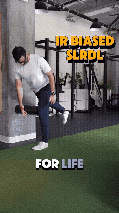 In keeping your knees strong for life because they help mitigate ACL t