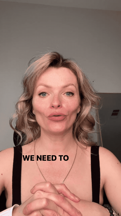 We need to work with our neck.