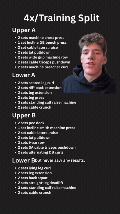 The Framework — Upper/Lower Split
