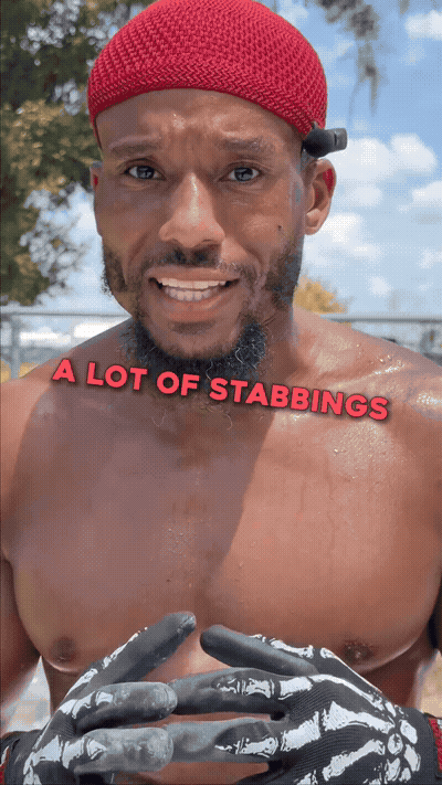 And ya'll know in federal prisons, a lot of killings, a lot of stabbin