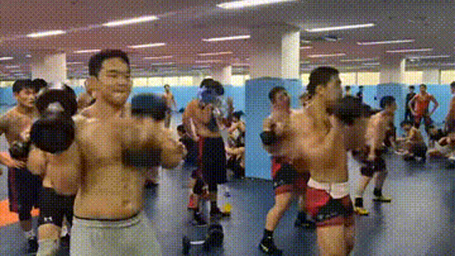 Korea Wrestlers Kettlebell Training — 4 Exercises