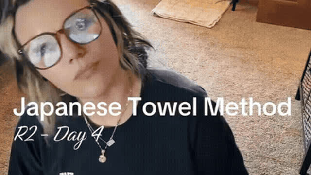 The "Japanese Towel Method" — Posture & Waist (R2-D4