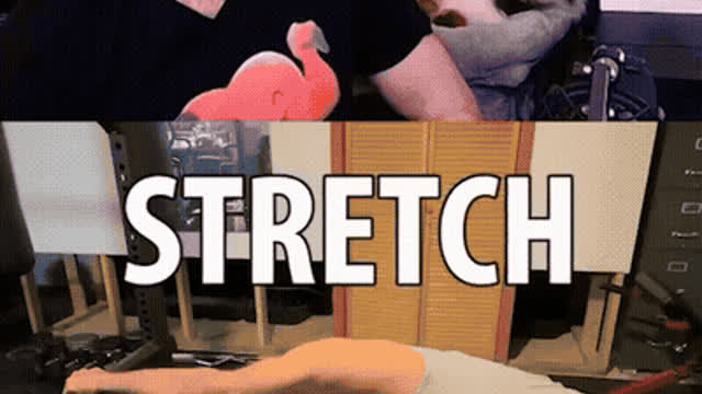 To stretch every muscle