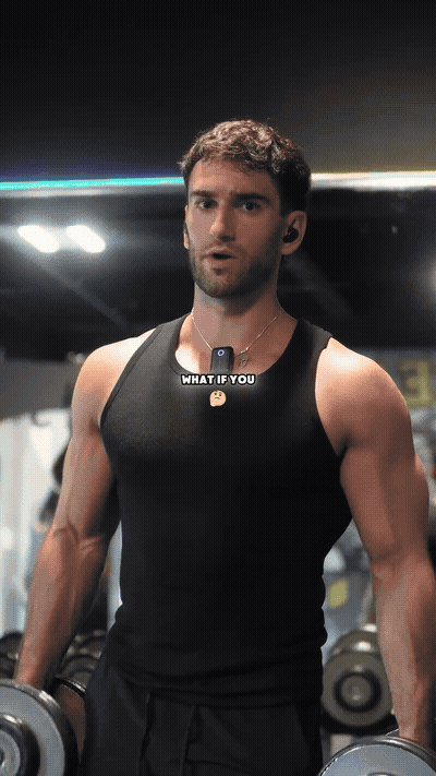 What if I don't? What if you had to train shoulders with only two dumb