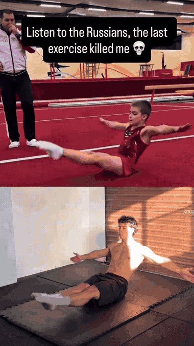 Seated Straddle Compression Lift