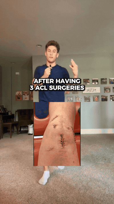 You do not have to live with knee pain. After having three ACL surgeri