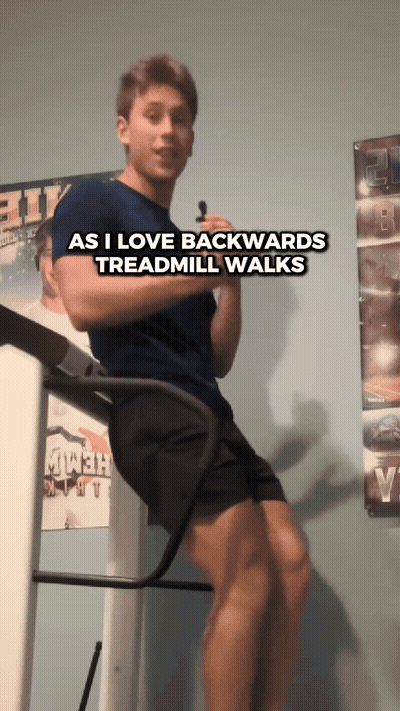 Where I do not do this exercise. As I love backwards treadmill walks f