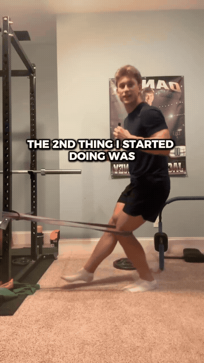 For just overall knee health. The second thing I started doing with si